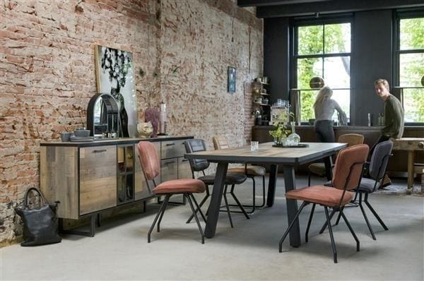 Henders & Hazel Avalon hang- en staand mogelijk - element 45 cm. - 3-niches - driftwood Woonaccessoire