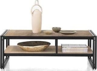 Henders & Hazel Avalon salontafel 110 x 60 cm. + 2-niches - driftwood Bijzettafel