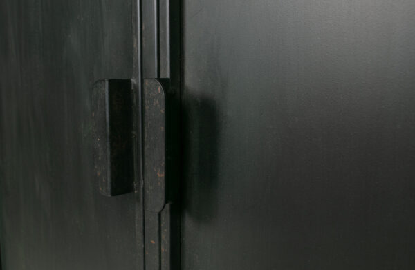 Wish 2-deurs Kast Metaal - Zwart uit de Opbergen collectie van BePureHome bij Löwik Meubelen