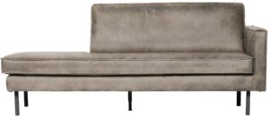 Rodeo Daybed Right Elephant Skin uit de BePureHome collectie