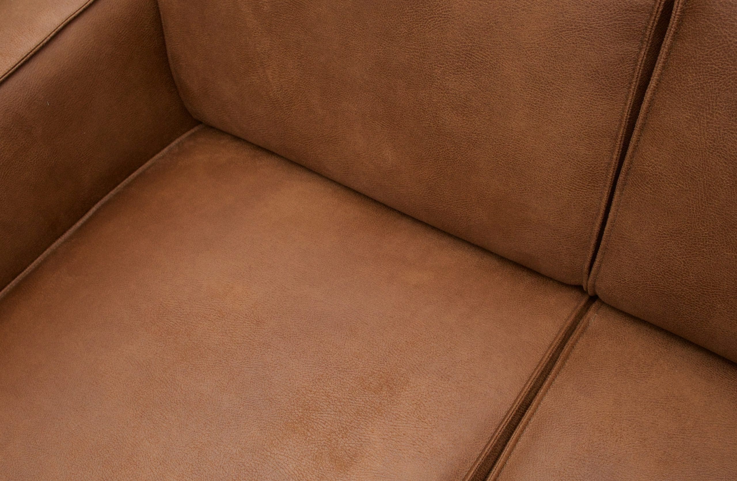 Statement 4-zits Bank 280 Cm Eco Leer Cognac - Afbeelding 5