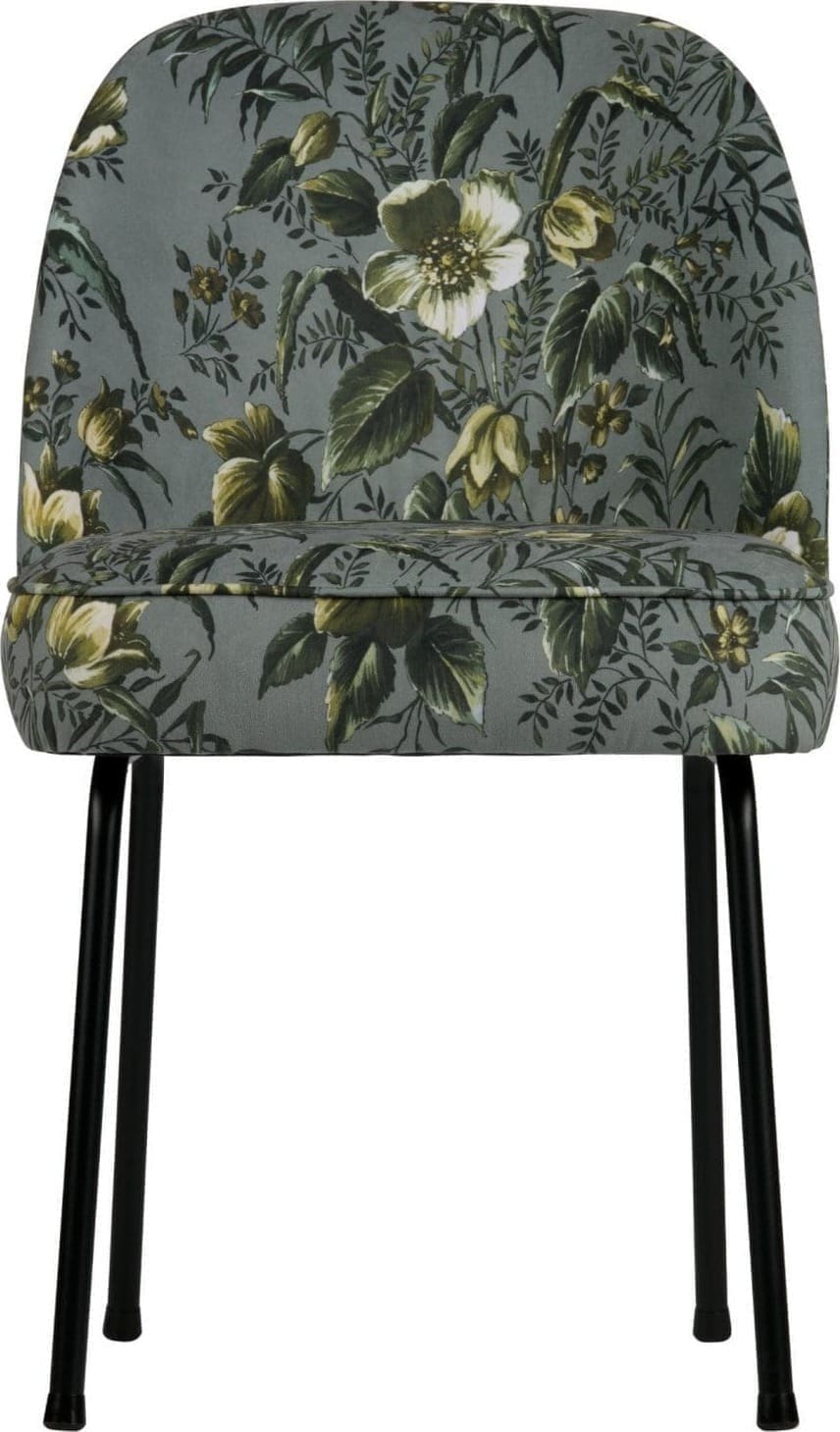 Vogue Eetkamerstoel - Fluweel Poppy Grijs uit de BePureHome collectie