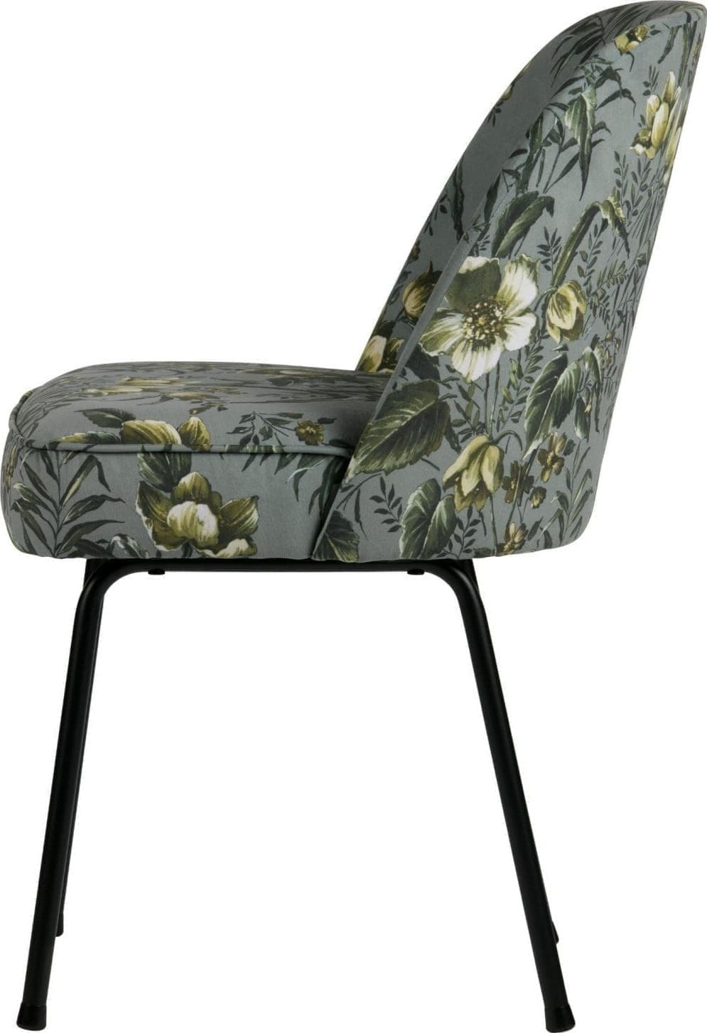 Vogue Eetkamerstoel - Fluweel Poppy Grijs uit de BePureHome collectie
