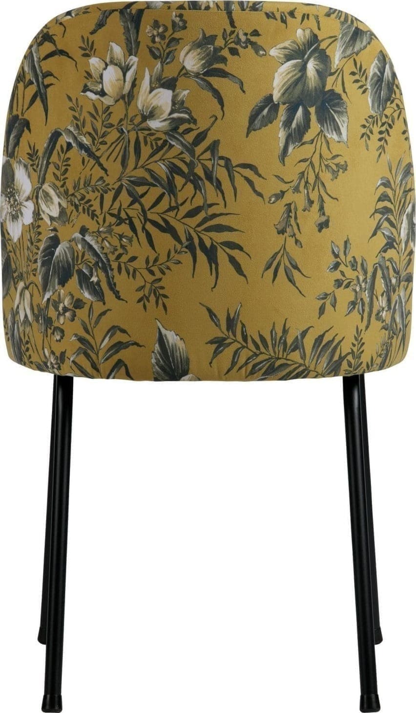 Vogue Eetkamerstoel - Fluweel Poppy Mosterd uit de BePureHome collectie