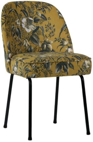 Vogue Eetkamerstoel – Fluweel Poppy Mosterd € 199,- ⋆ BePureHome ⋆ Löwik  Meubelen