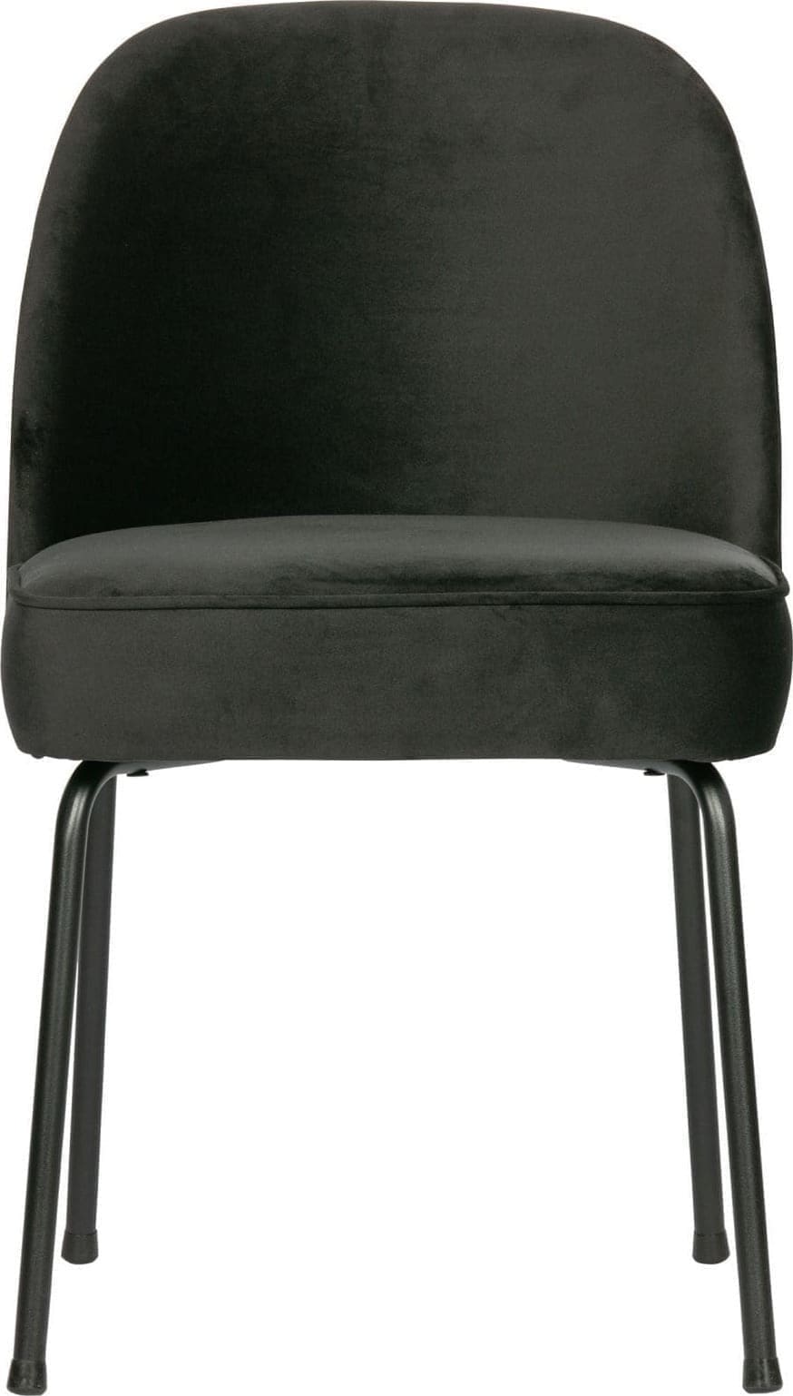 Vogue Eetkamerstoel - Fluweel Zwart uit de BePureHome collectie