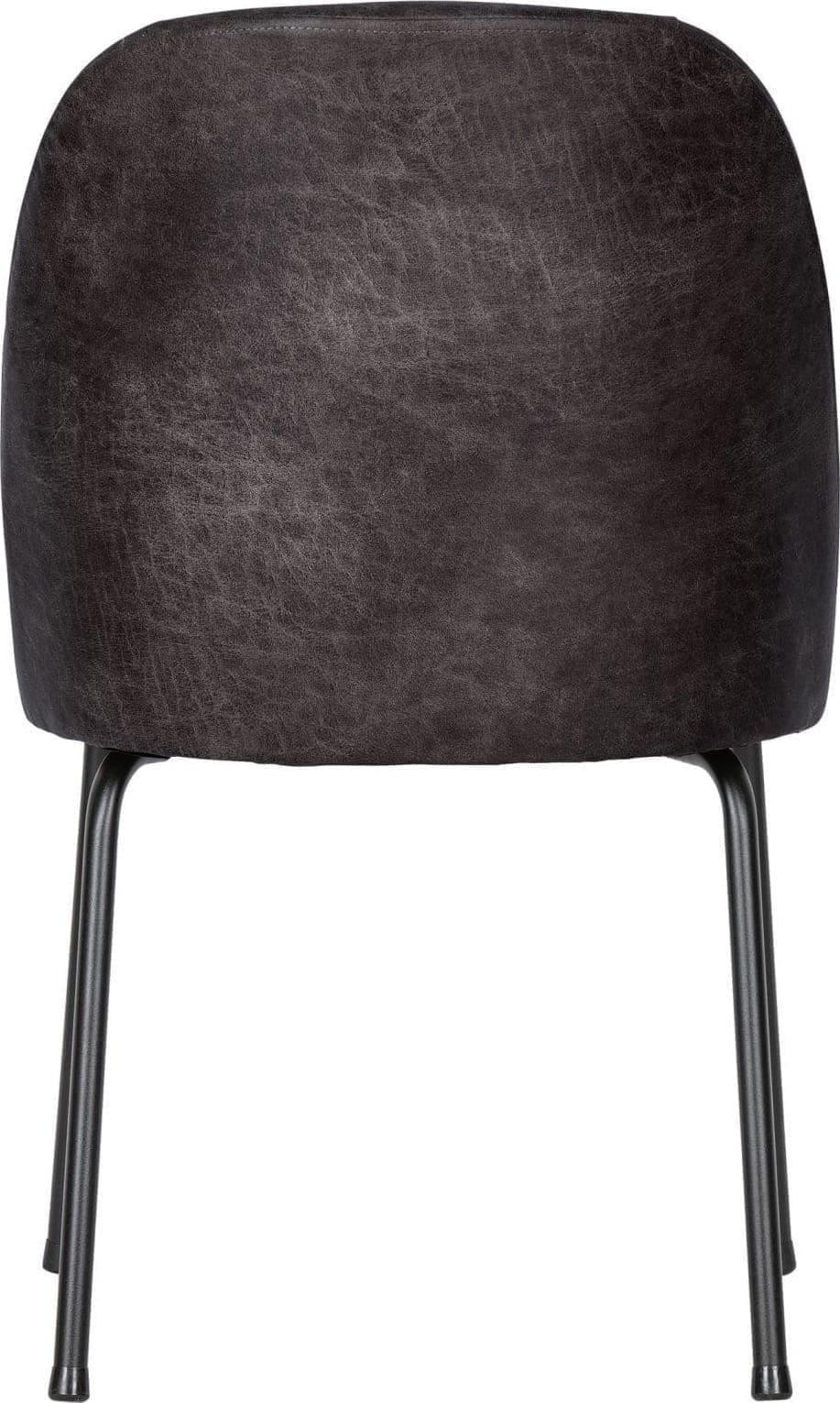 Vogue Eetkamerstoel - Leer Zwart uit de BePureHome collectie