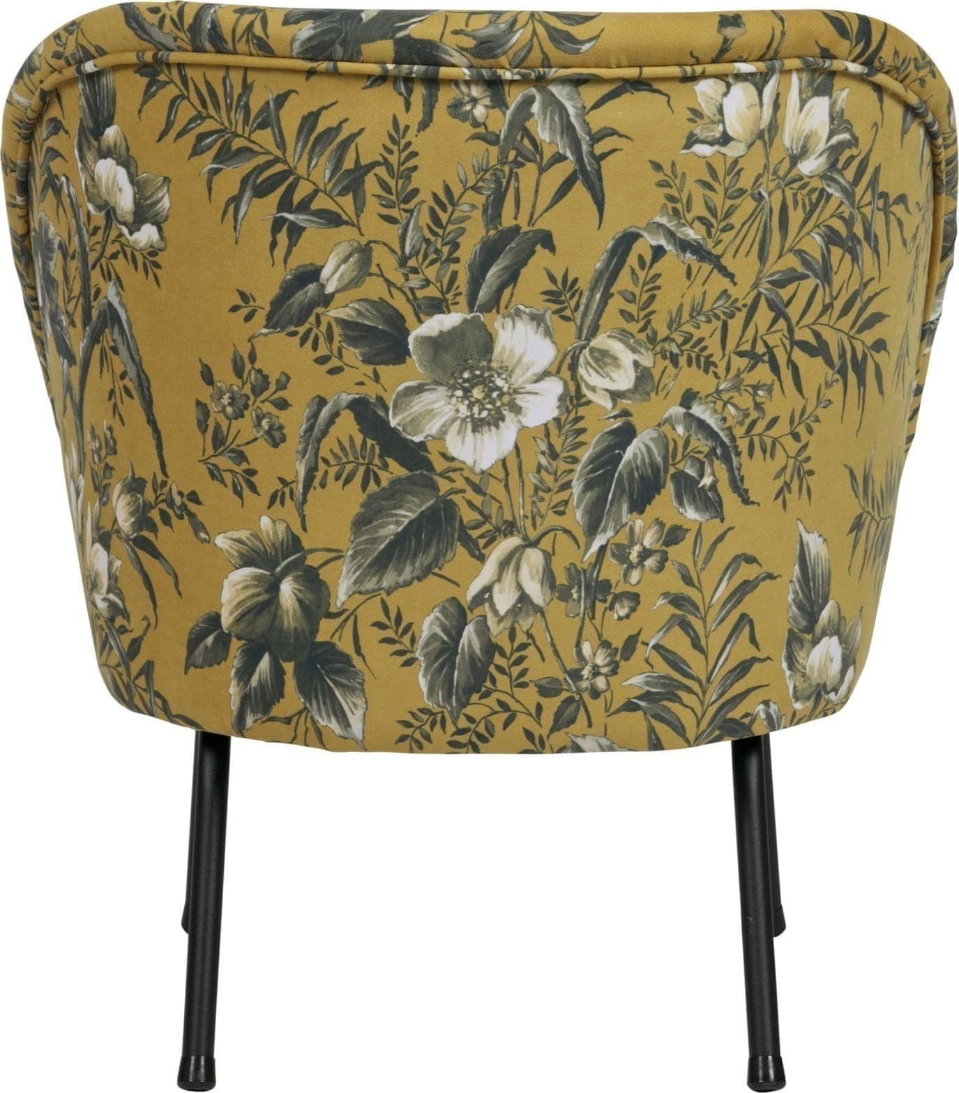 Vogue Fauteuil Fluweel Poppy Mosterd uit de BePureHome collectie