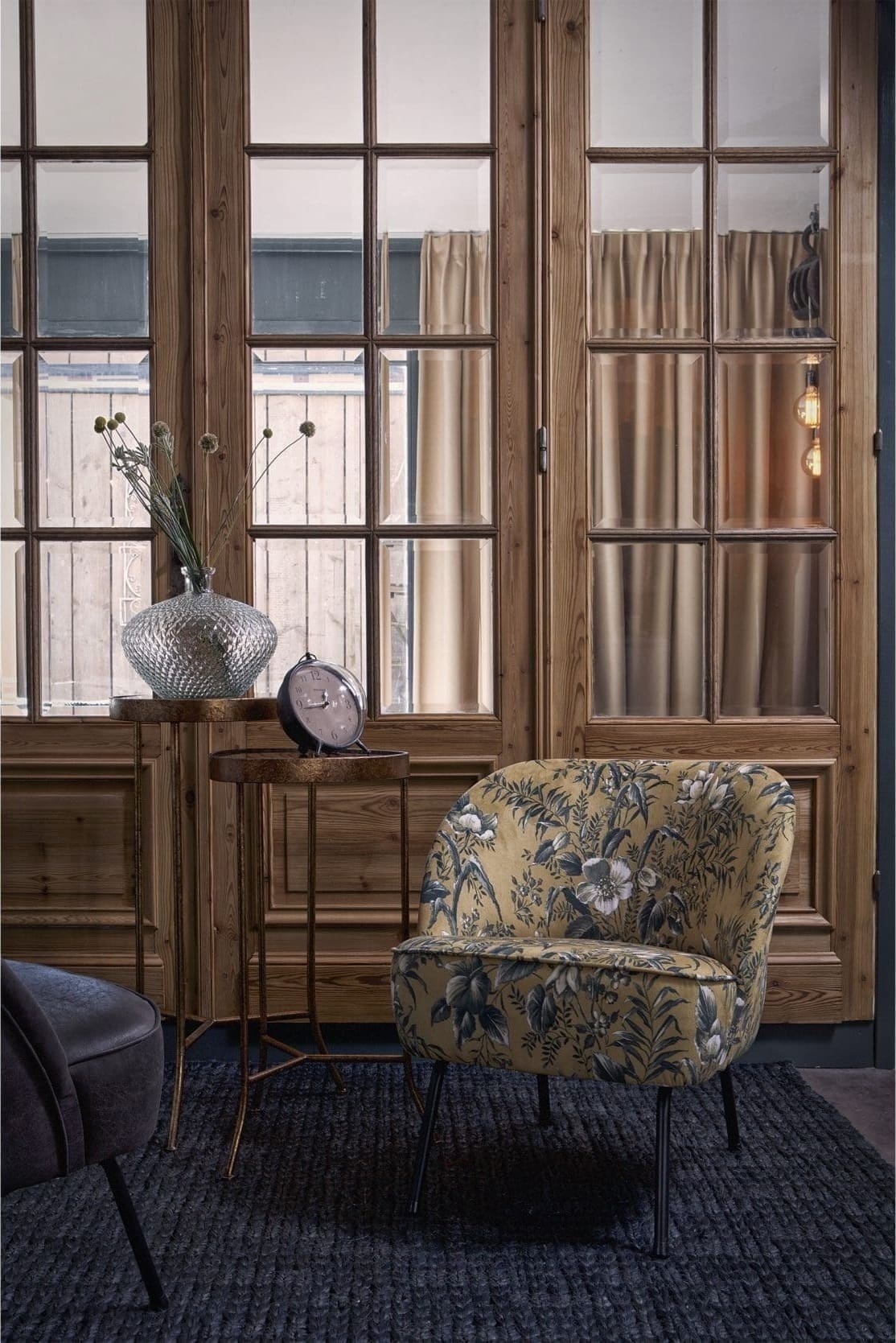 Vogue Fauteuil Fluweel - Poppy Mosterd - Afbeelding 8