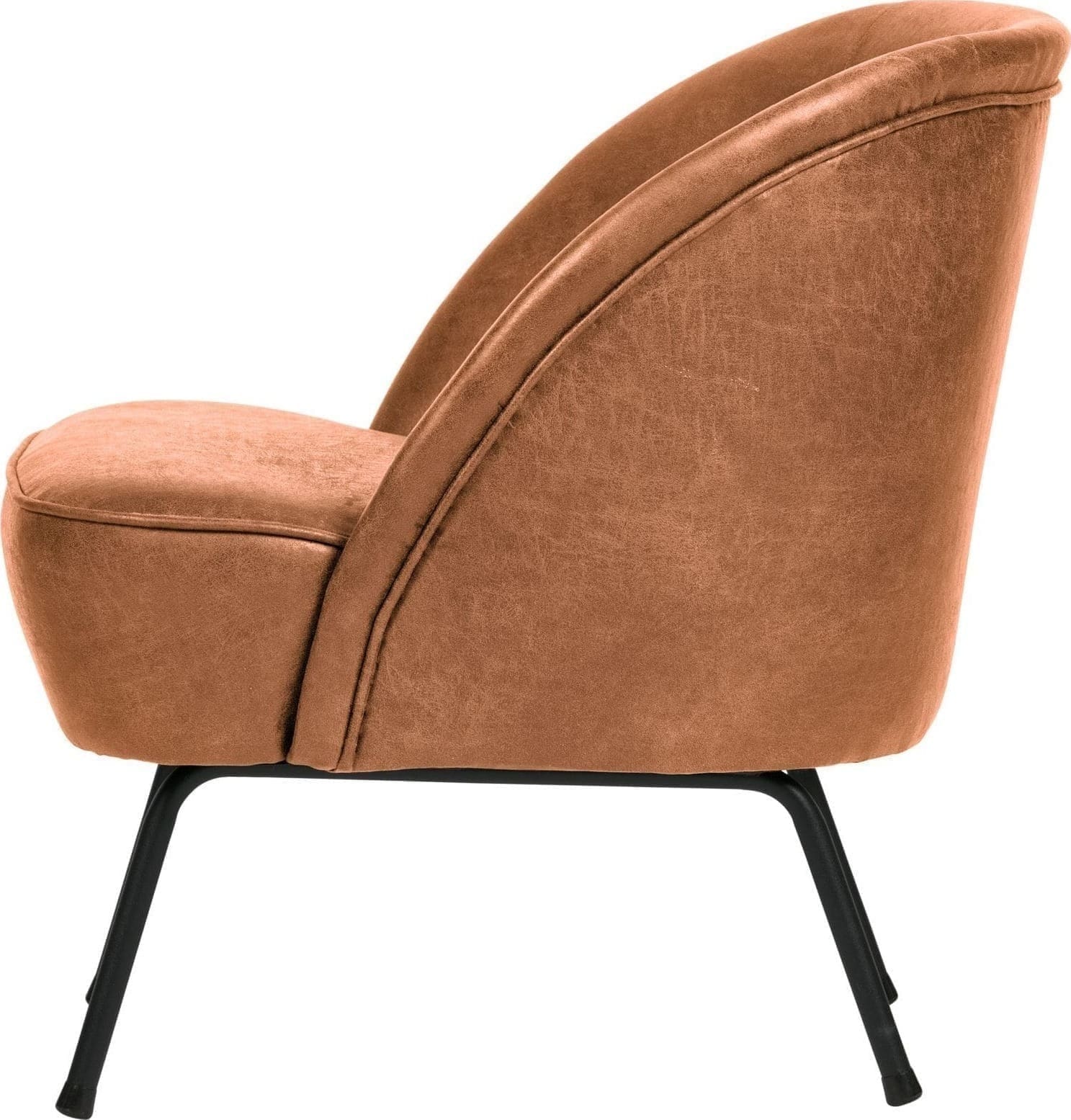 Vogue Fauteuil Leer Cognac uit de BePureHome collectie