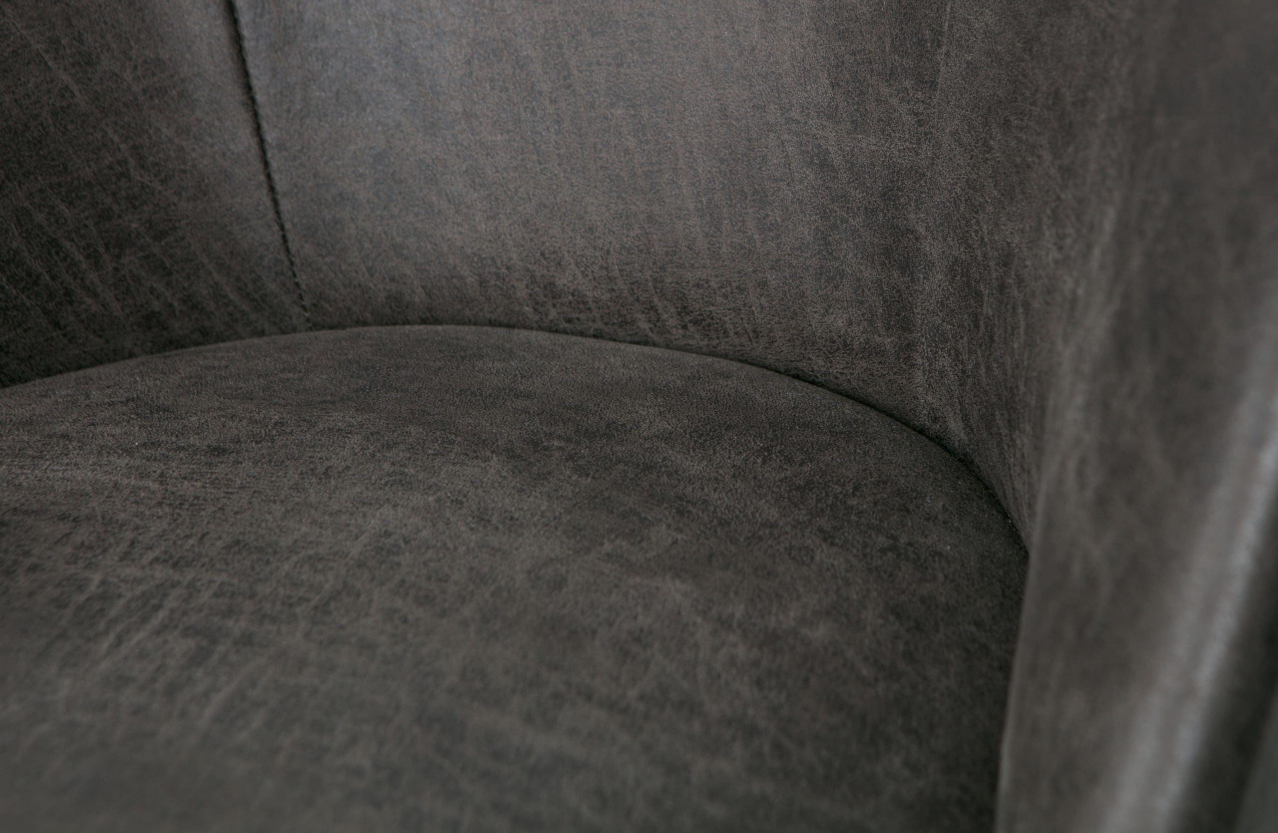 Vogue Fauteuil Leer - Zwart - Afbeelding 6