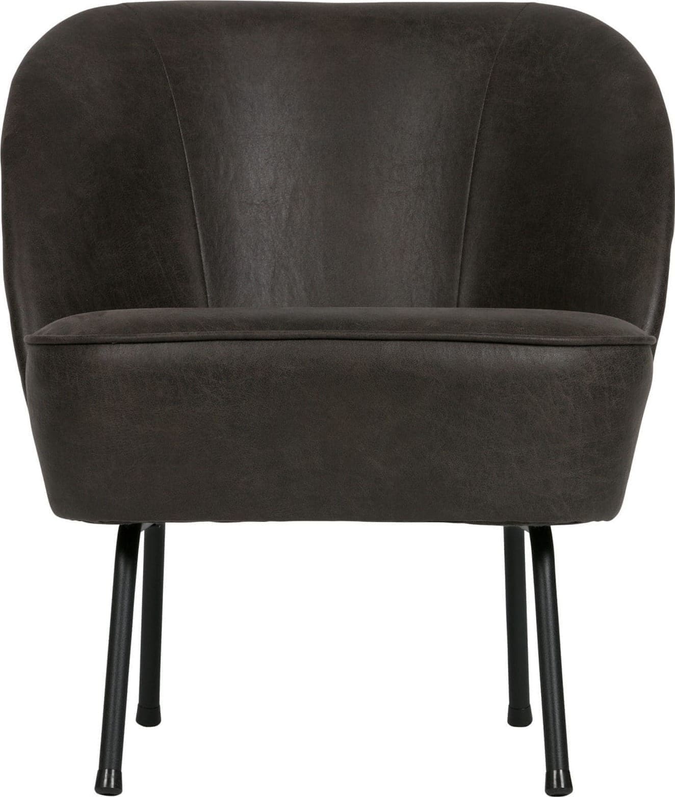 Vogue Fauteuil Leer Zwart uit de BePureHome collectie