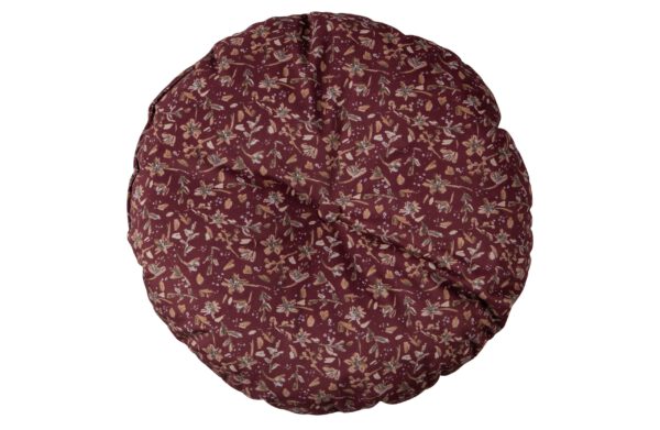 Vogue Kussen Ã˜45 Fluweel Sprinkle Flower Chestnut uit de BePureHome collectie