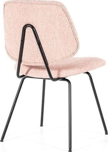 Stoel Lynn - roze fletcher Eleonora Woonaccessoire 95567