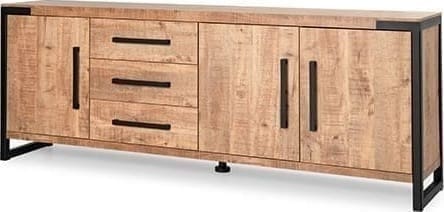 Feelings Kopenhagen dressoir 3D+3L mango Dressoir