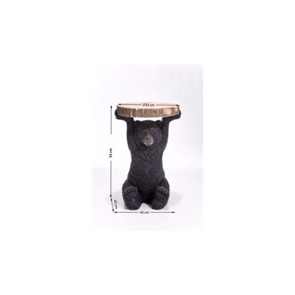 Bijzettafel Table Animal Bear Ã˜33cm Kare Design Bijzettafel 76375