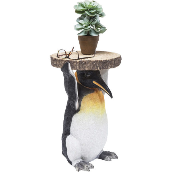 Bijzettafel Table Animal Mr. Penguin Ã˜33cm Kare Design Bijzettafel 80621