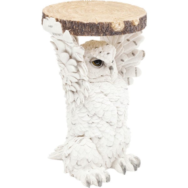 Bijzettafel Table Animal Owl Ø35cm Kare Design Bijzettafel 82828