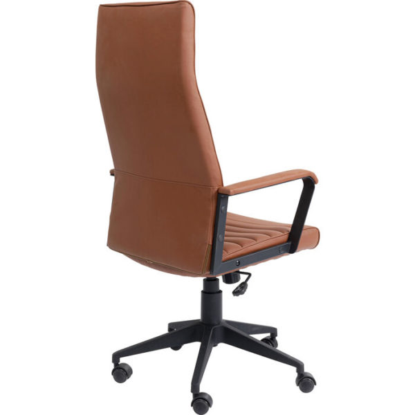 Bureaustoel Chair Labora High Lightbrown Kare Design Bureaustoel 85725
