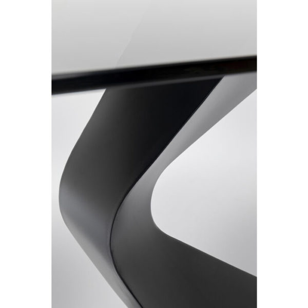 Eettafel Gloria Black 200x100cm Kare Design Eettafel 85731