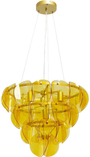 Hanglamp Lamp Mariposa Three Circle  Brass Kare Design Hanglamp 53388