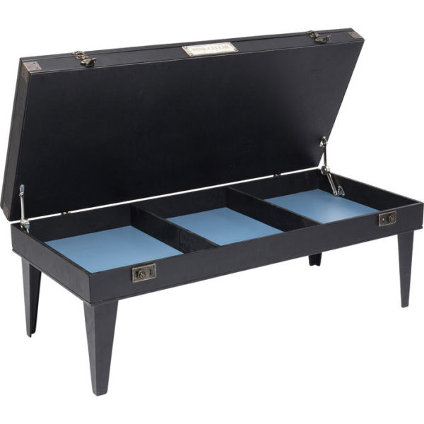 Salontafel Table Collector Black 122x55cm Kare Design Salontafel 84107