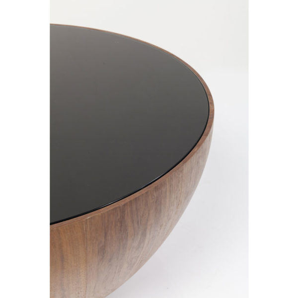 Salontafel Table Tear Drops Walnut Ã˜80cm Kare Design Salontafel 83760