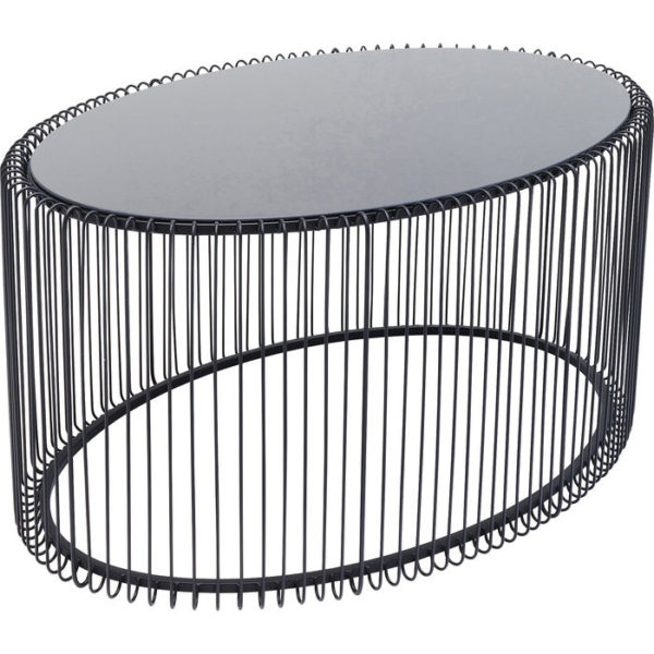 Salontafel Table Wire Uno Black 60x90cm Kare Design Salontafel 84517