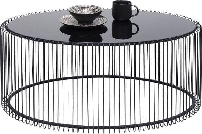 Salontafel Table Wire Uno Black 60x90cm Kare Design Salontafel 84517
