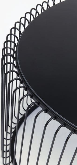 Salontafel Table Wire Uno Black 60x90cm Kare Design Salontafel 84517