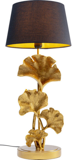 Tafellamp Lamp Leaf Gold Kare Design Tafellamp 53221