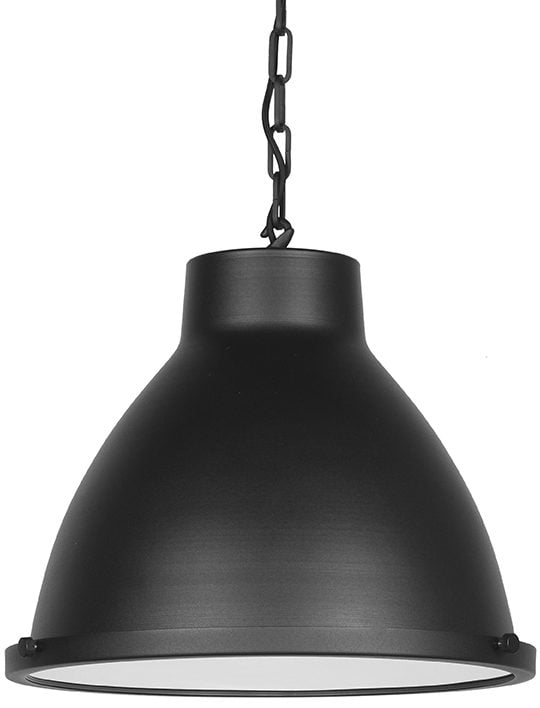 LABEL51 Hanglamp Industry - Zwart - Metaal Zwart Hocker