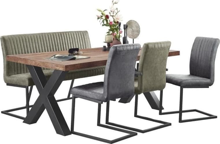 Profijt Meubel Armstoel Pareda groen Armstoel