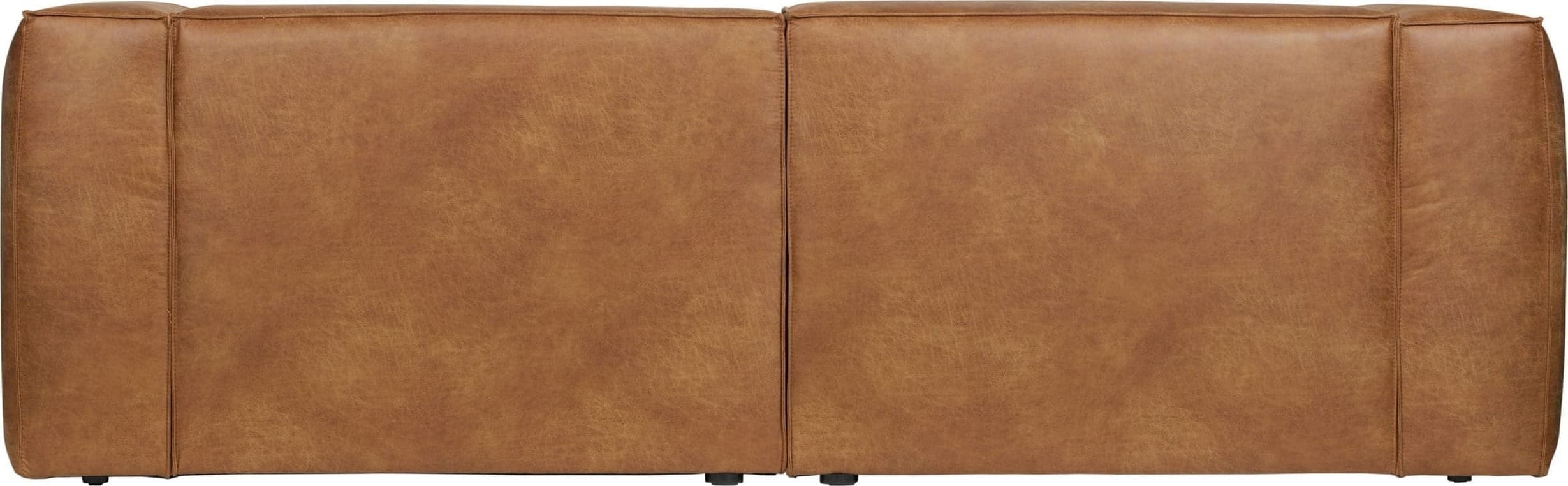 WOOOD Bean 3,5-zitsbank Cognac Cognac Bank