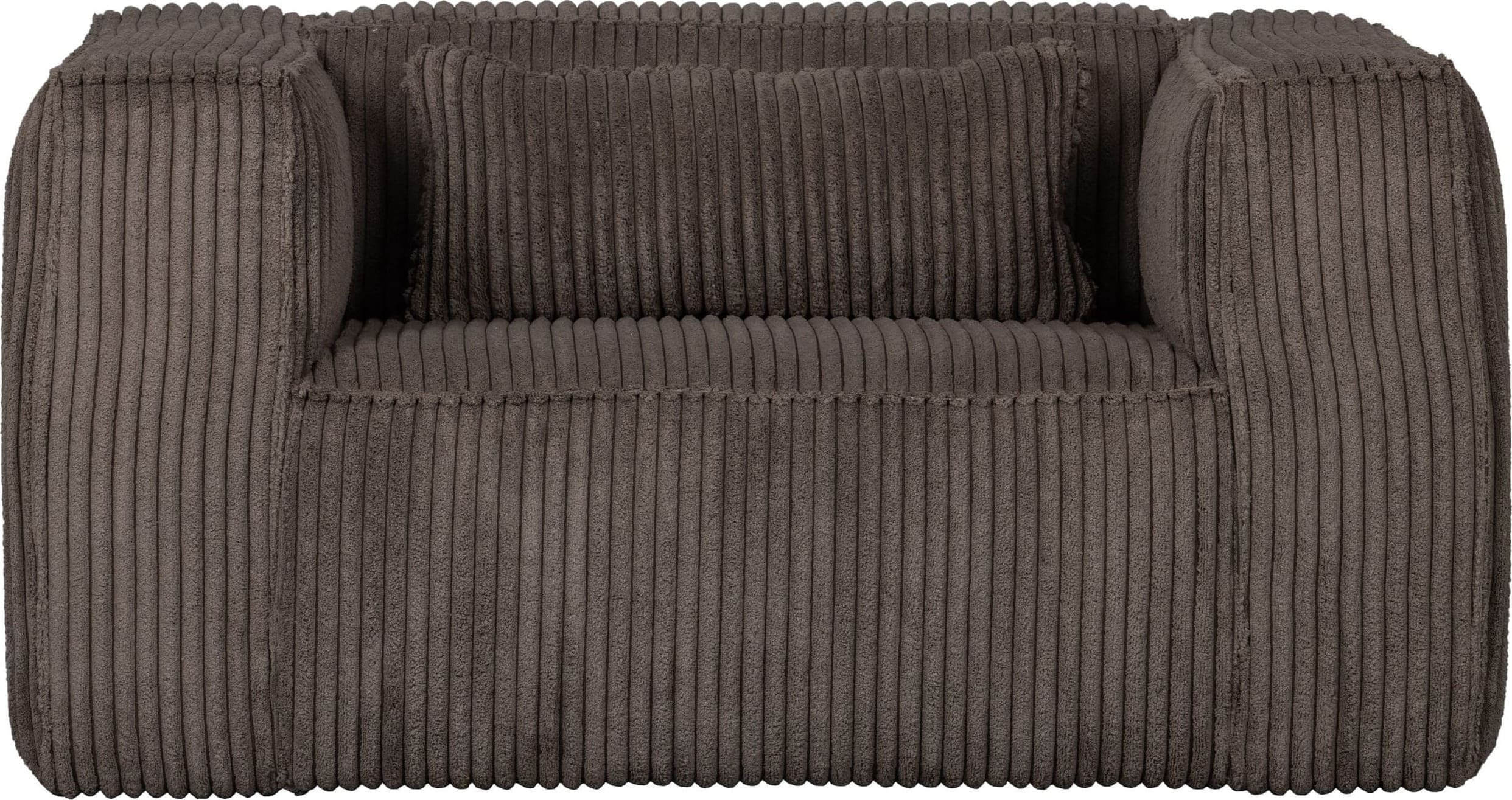 WOOOD Bean Fauteuil Grove Ribstof Mud Mud Bank