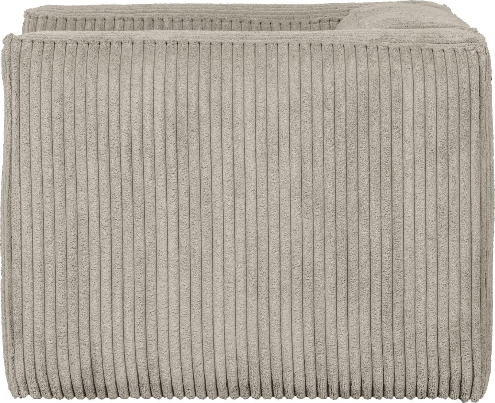 WOOOD Bean Fauteuil Grove Ribstof Naturel Natural Bank