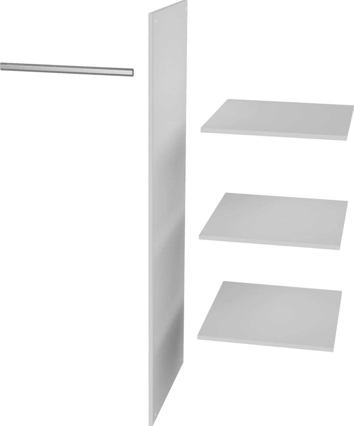WOOOD Connect/lock Interieurpakket Tbv 2 Drs Zonder La White Kast