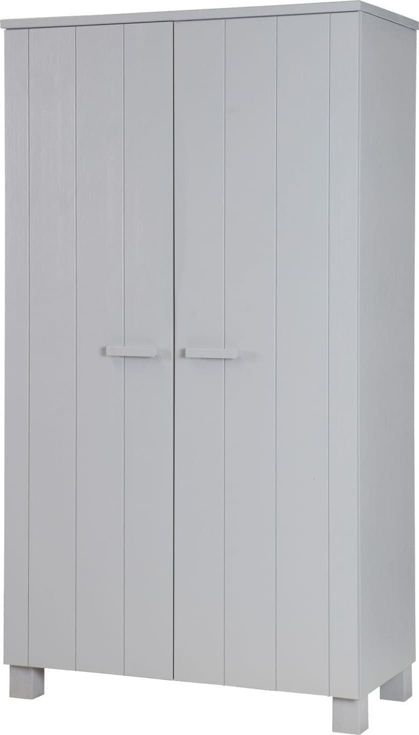 WOOOD Dennis Kast Grenen Betongrijs Geborsteld Concrete grey Kast
