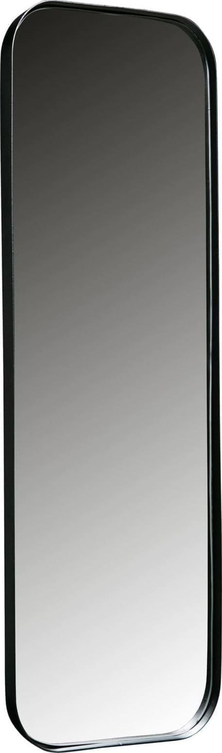 WOOOD Doutzen Spiegel Metaal Zwart 170x40cm Black Woonaccessoire
