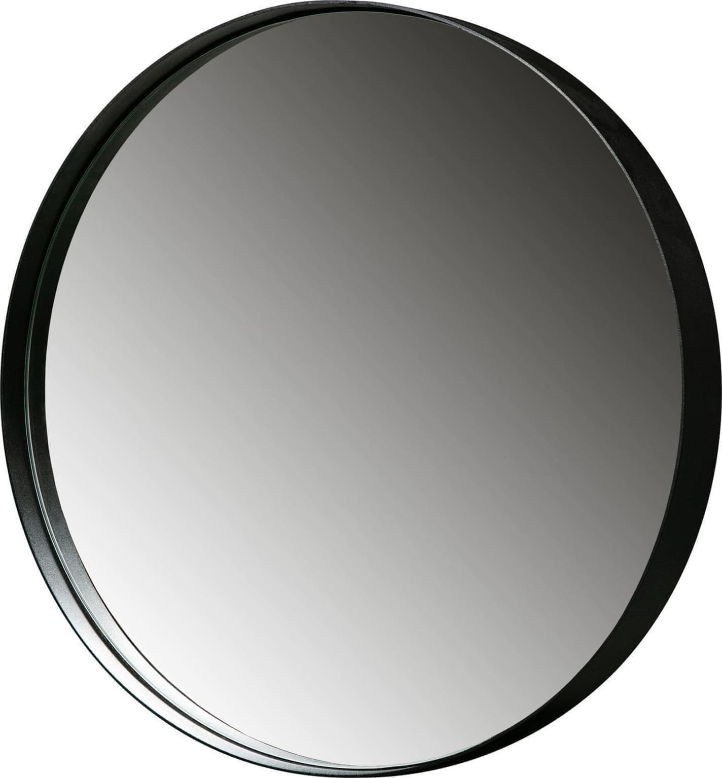 WOOOD Doutzen Spiegel Metaal Zwart Ø80cm Black Woonaccessoire