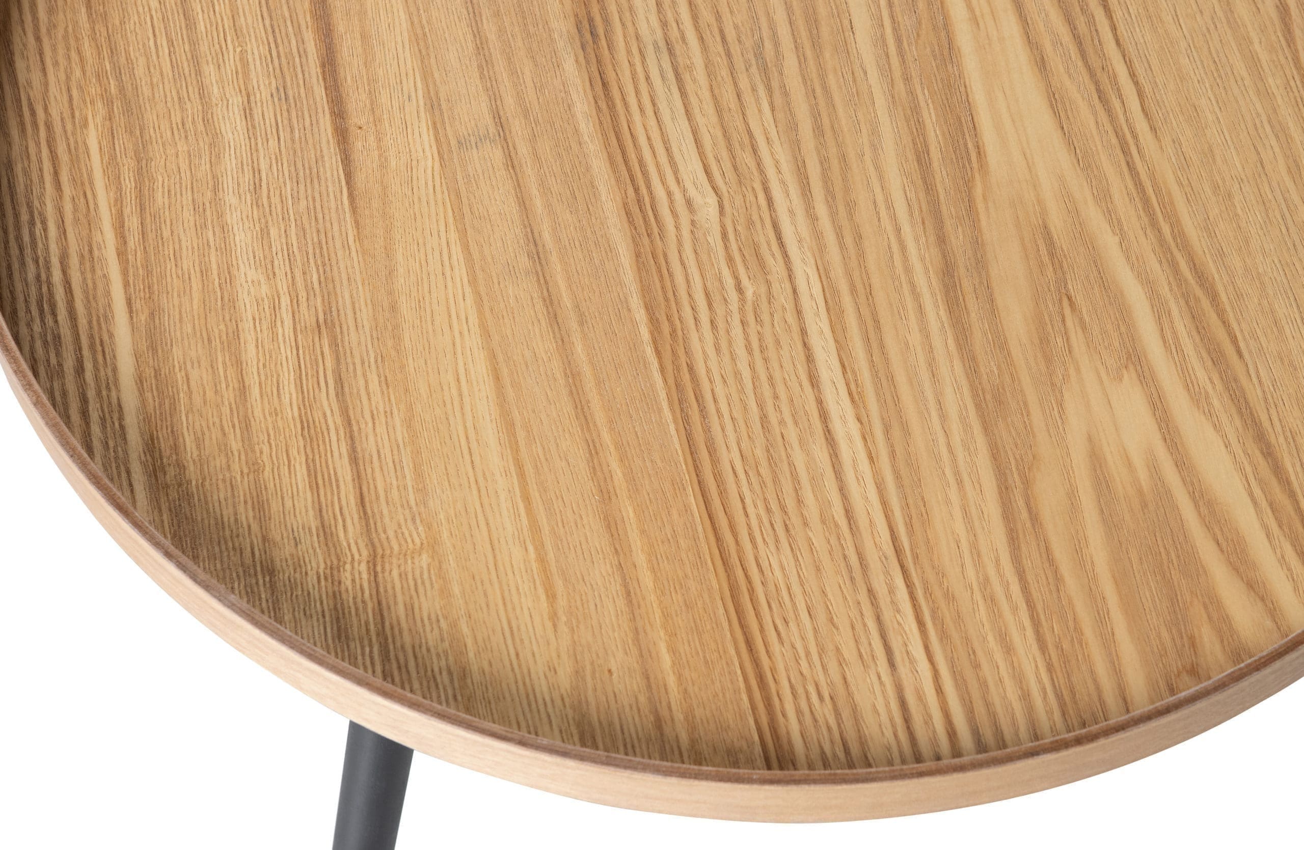WOOOD Mesa Bijzettafel Xl Hout Naturel 39xØ78 Natural Eettafel