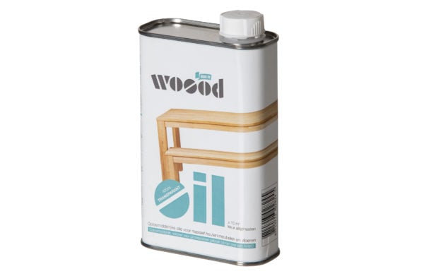 WOOOD Olie Transparant 400ml Blik Transparant Woonaccessoire