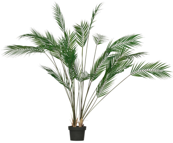 WOOOD Palm Kunstplant Groen 110cm Green Woonaccessoire