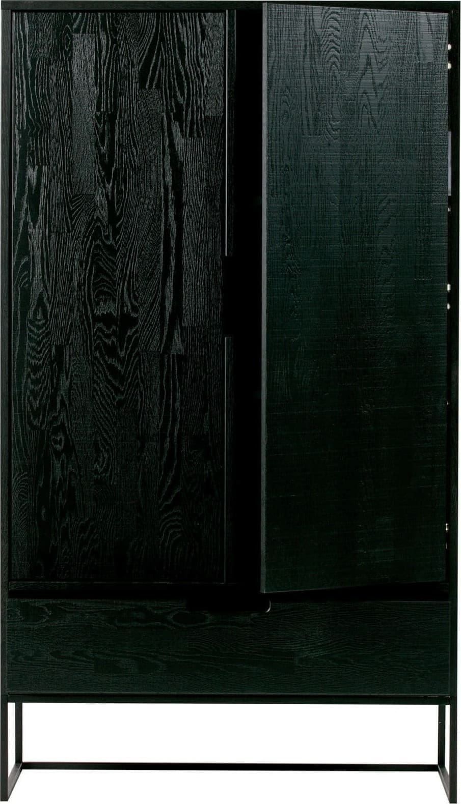 WOOOD Silas 2-deurs Kast Essen Blacknight Blacknight Kast