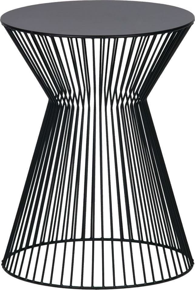 WOOOD Suus Bijzettafel Metaal Zwart Black Eettafel