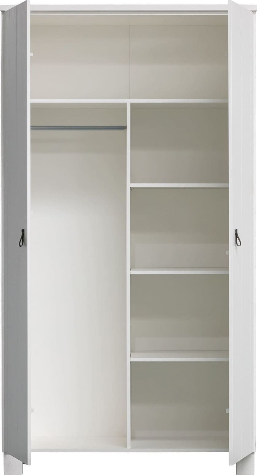 WOOOD Ties Kast Grenen Wit White Kast