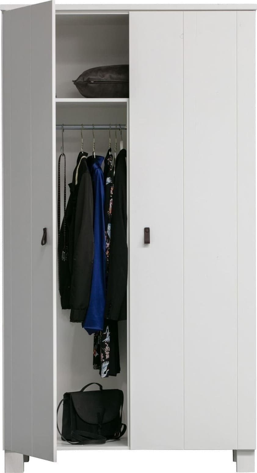 WOOOD Ties Kast Grenen Wit White Kast