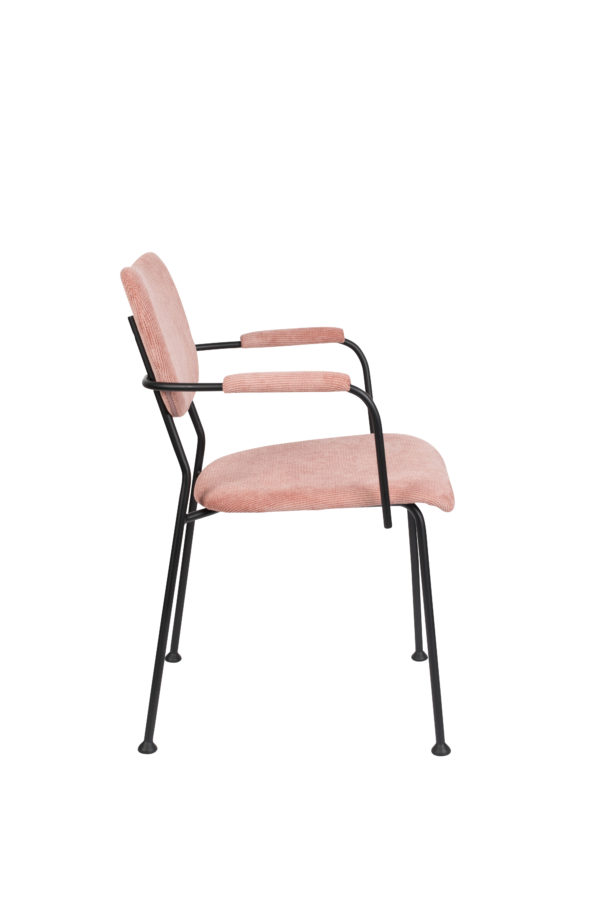 Zuiver Armchair Benson Pink  Armstoel