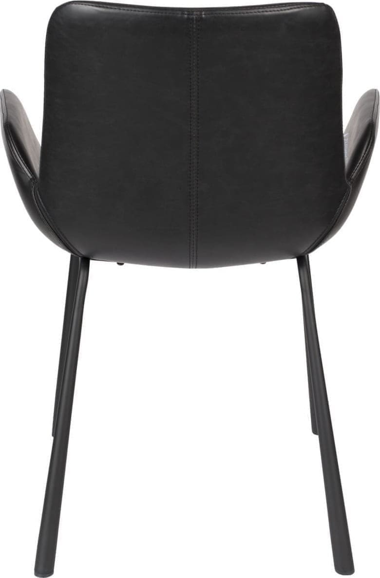 Zuiver Armchair Brit Ll Black Armstoel