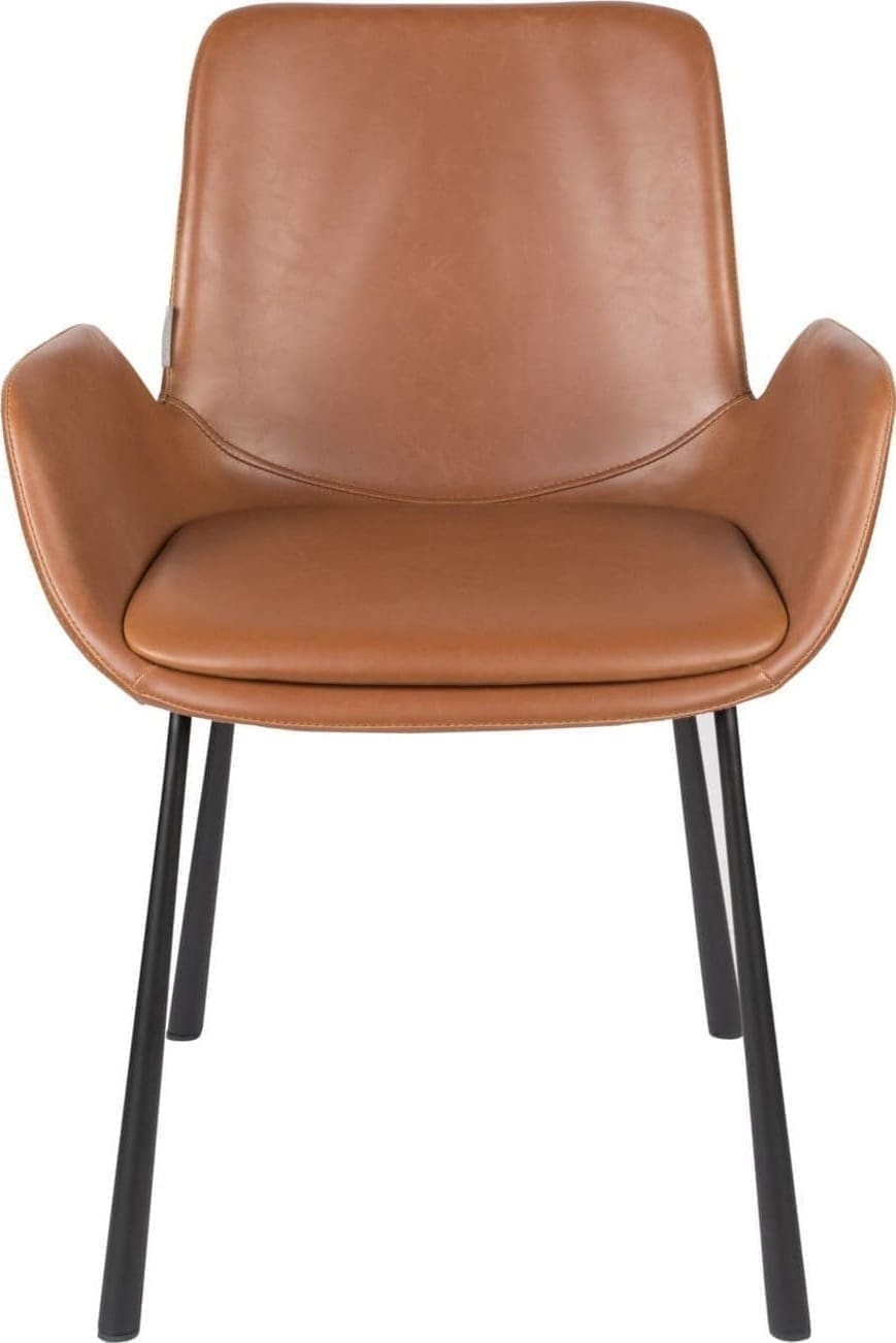 Zuiver Armchair Brit Ll Brown Armstoel